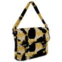 Ananas Chevrons Noir/Jaune Buckle Messenger Bag View1