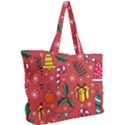 Colorful Funny Christmas Pattern Simple Shoulder Bag View2