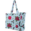 Colorful Funny Christmas Pattern Simple Shoulder Bag View1