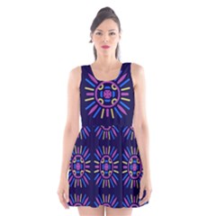 Df Kaysie Rainolds Scoop Neck Skater Dress by deformigo