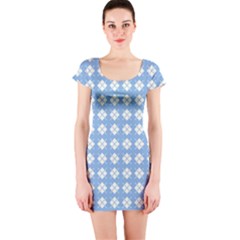 Df Matt Remister Short Sleeve Bodycon Dress by deformigo