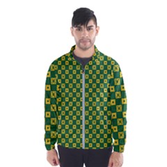 Df Green Domino Men s Windbreaker by deformigo