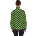 DF Green Domino Women s High Neck Windbreaker View2