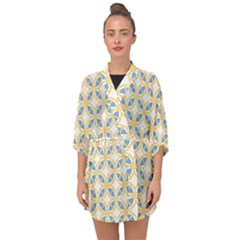 Df Romeo Lisetti Half Sleeve Chiffon Kimono by deformigo