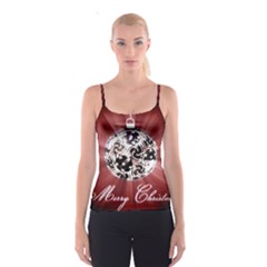 Merry Christmas Ornamental Spaghetti Strap Top by christmastore