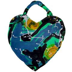 Rancho 1 1 Giant Heart Shaped Tote by bestdesignintheworld