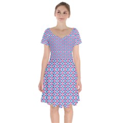 Df Nidaro Short Sleeve Bardot Dress by deformigo