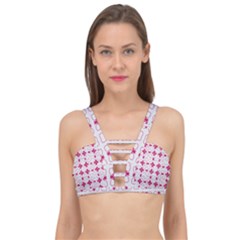 Df Hazel Conins Cage Up Bikini Top by deformigo