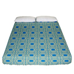 Df Shinna Dipti Fitted Sheet (queen Size) by deformigo