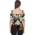 Tulips 1 3 Cutout Shoulder Tee View2