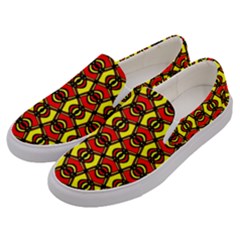Rby-b-9-9 Men s Canvas Slip Ons by ArtworkByPatrick