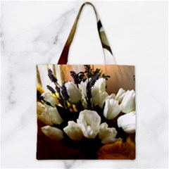 Tulips 1 3 Zipper Grocery Tote Bag by bestdesignintheworld