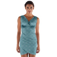 Df Tadeo Di Palma Wrap Front Bodycon Dress by deformigo