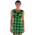 DF Pintonido Wrap Front Bodycon Dress View1