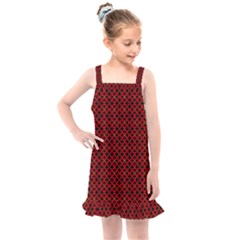 Df Pointsettia Kids  Overall Dress by deformigo