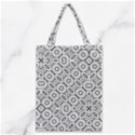 Black And White Baroque Ornate Print Pattern Classic Tote Bag View1