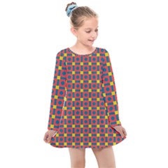 Senouras Kids  Long Sleeve Dress by deformigo