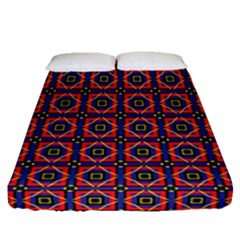 Torenia Fitted Sheet (queen Size) by deformigo