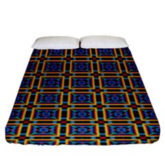 Crosslake Fitted Sheet (king Size) by deformigo