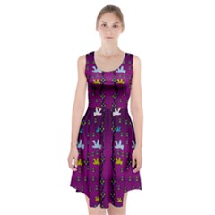 Birds In Freedom And Peace Racerback Midi Dress by pepitasart