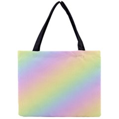 Pastel Goth Rainbow  Mini Tote Bag by thethiiird