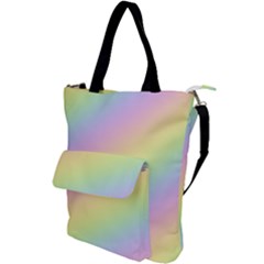 Pastel Goth Rainbow  Shoulder Tote Bag by thethiiird