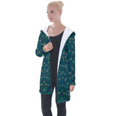 Reef Filled Of Love And Respect With  Fauna Ornate Longline Hooded Cardigan by pepitasart