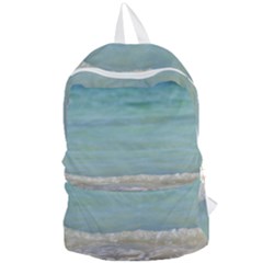 Minty Ocean Foldable Lightweight Backpack by TheLazyPineapple