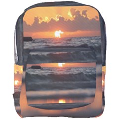 Ocean Sunrise Full Print Backpack by TheLazyPineapple