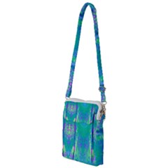 Tank Blue  #scottfreear T= N Green Purple Img 1589 Multi Function Travel Bag by ScottFreeArt