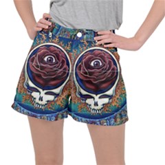 Grateful Dead Ahead Of Their Time Ripstop Shorts by Sapixe