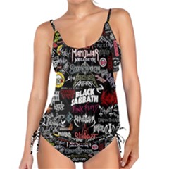 Metal Bands College Tankini Set by Sudhe