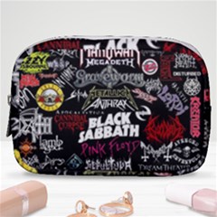 Metal Bands College Make Up Pouch (small) by Sudhe