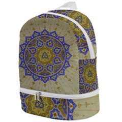 Image Star Pattern Mosque Tashkent Zip Bottom Backpack by Vaneshart