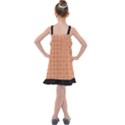 Timeless   Black & Cantaloupe Orange Kids  Overall Dress View2