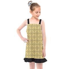 Timeless - Black & Mellow Yellow Kids  Overall Dress by FashionBoulevard