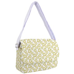 Cute Flowers - Ceylon Yellow Courier Bag by FashionBoulevard