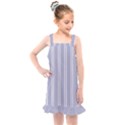 Nice Stripes - Silver Grey Kids  Overall Dress View1