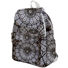 Pattern Abstract Structure Art Top Flap Backpack by Nexatart