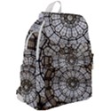 Pattern Abstract Structure Art Top Flap Backpack View2