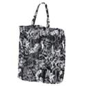 Graffiti Abstract Collage Print Pattern Giant Grocery Tote View1