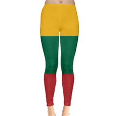 Lithuania Flag Leggings  by FlagGallery