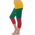 Lithuania Flag Capri Winter Leggings  View2