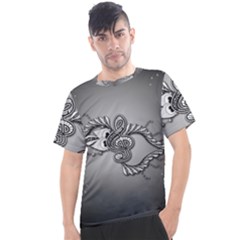 Decorative Clef, Zentangle Design Men s Sport Top by FantasyWorld7