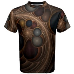 Fractal Fantasy Design Construction Men s Cotton Tee by Wegoenart