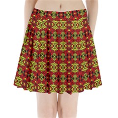 Rby-c-5-3 Pleated Mini Skirt by ArtworkByPatrick