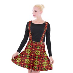 Rby-c-5-3 Suspender Skater Skirt by ArtworkByPatrick