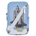 Rocket Shuttle Spaceship Science Belt Pouch Bag (Large) View1