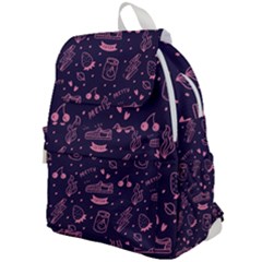 Various Cute Girly Stuff Seamless Pattern Top Flap Backpack by Nexatart