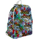 Graffiti Characters Seamless Patternm Top Flap Backpack View2